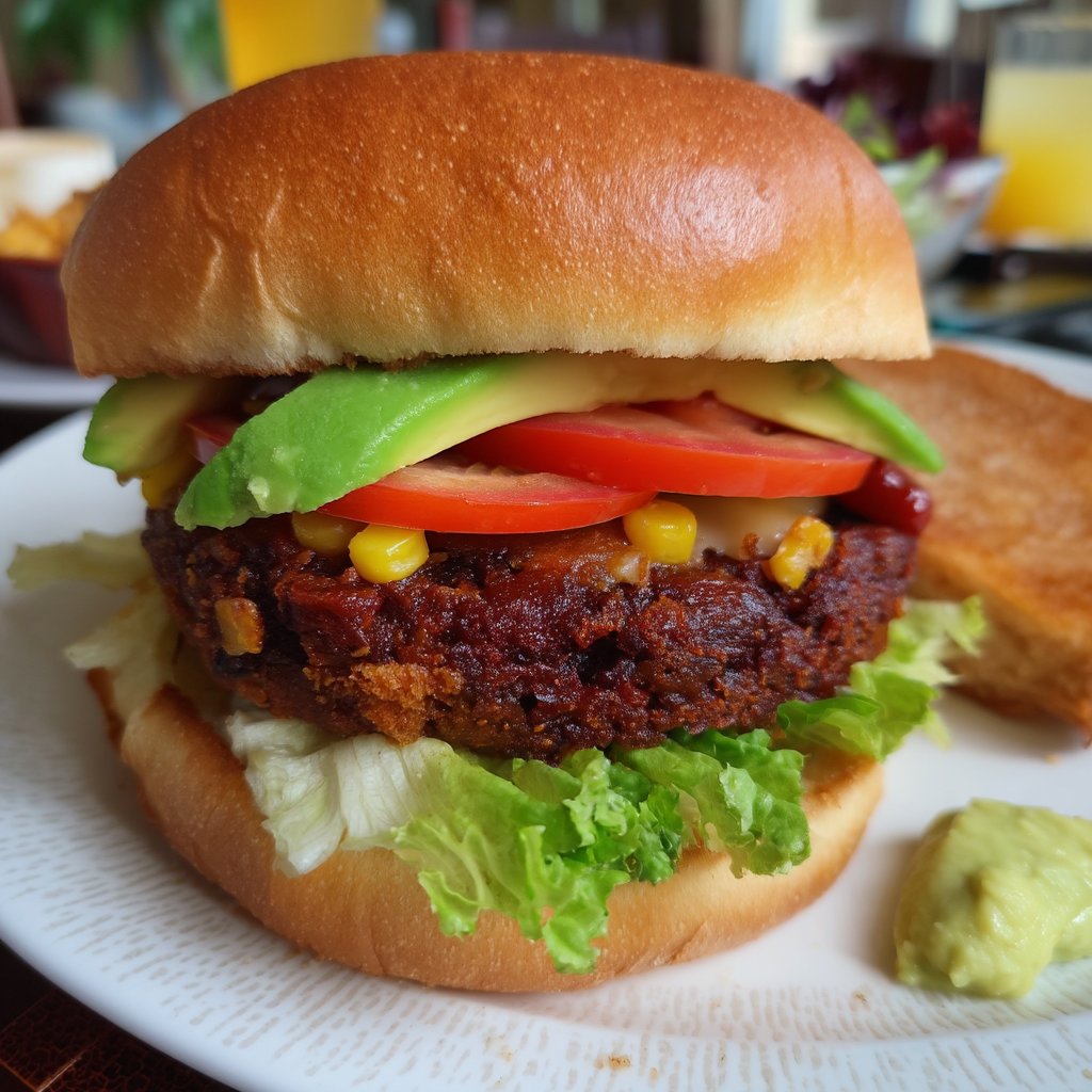 The Ultimate Black Bean Burger
