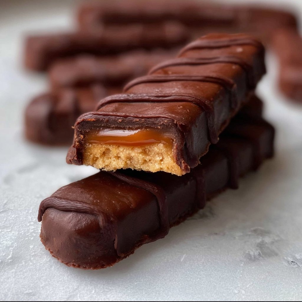 Healthy Twix Bars (Gluten-free)