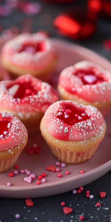 Cookie Cups de Saint-Valentin