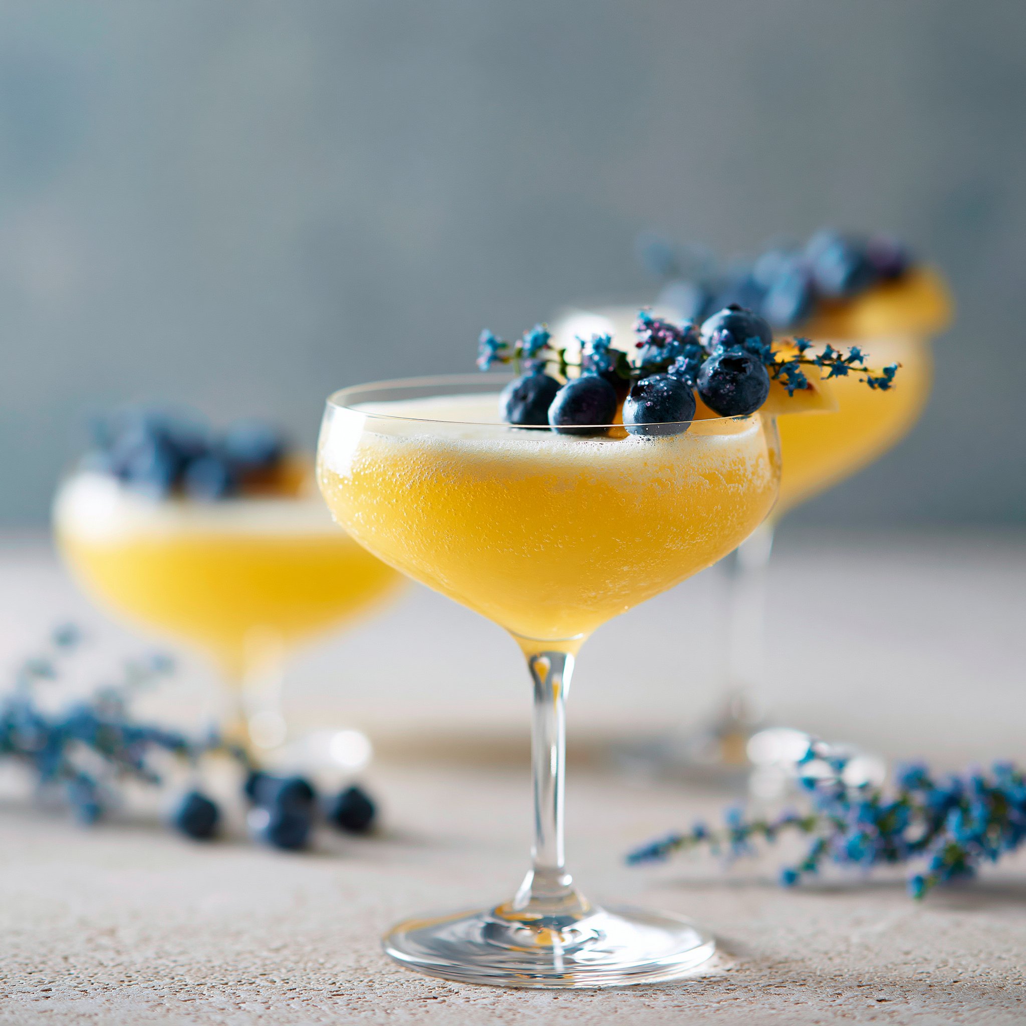 Sip into Bliss with Blueberry Pineapple Tequila Sour