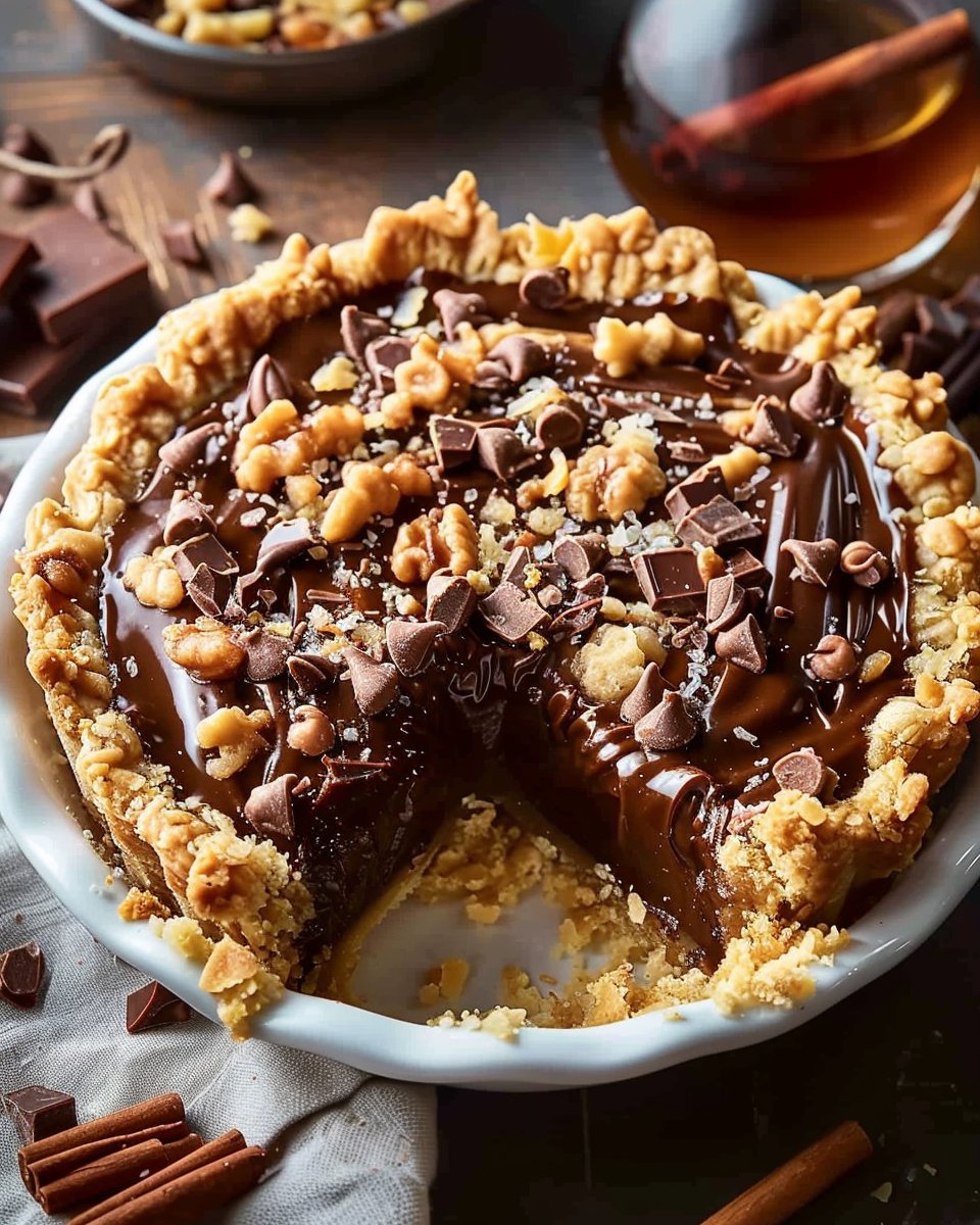 German Chocolate Pie