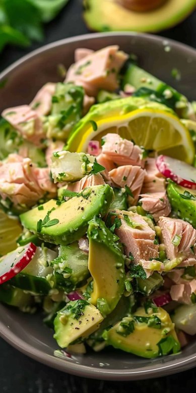 Salade Avocat Thon
