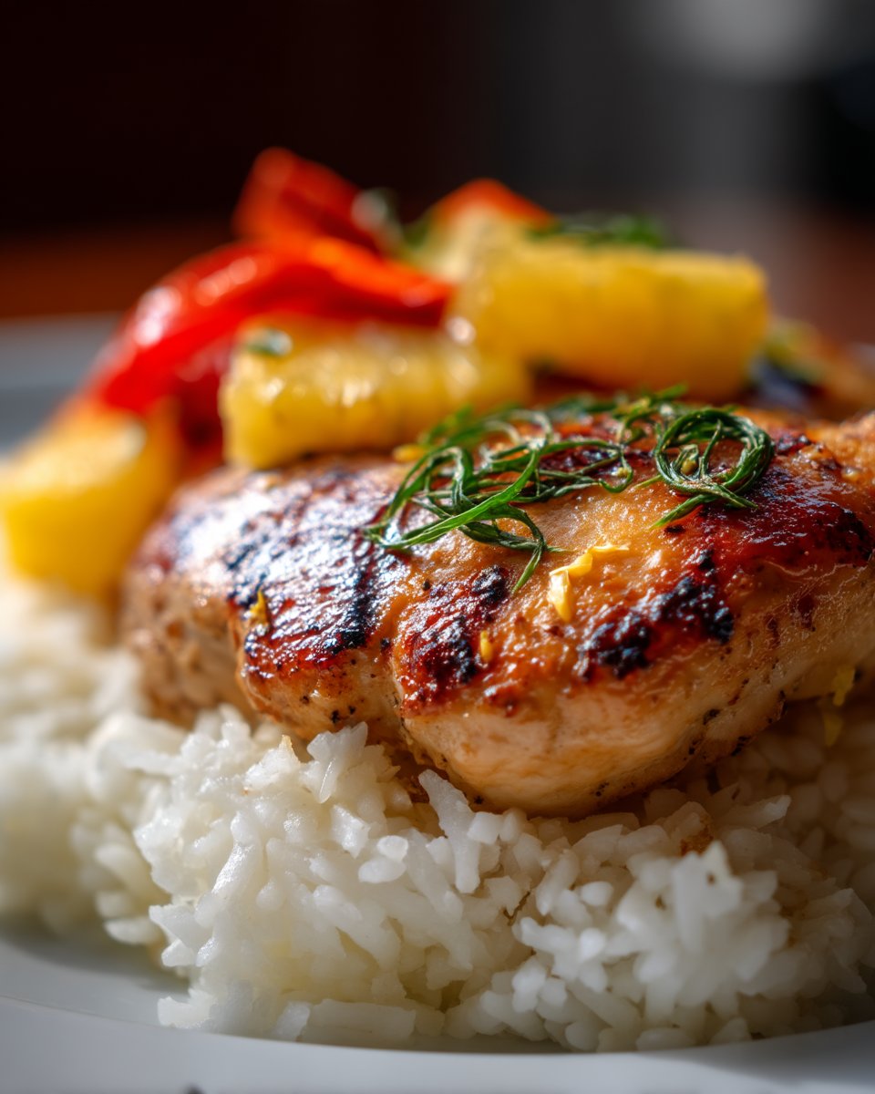 Pineapple Chicken and Rice