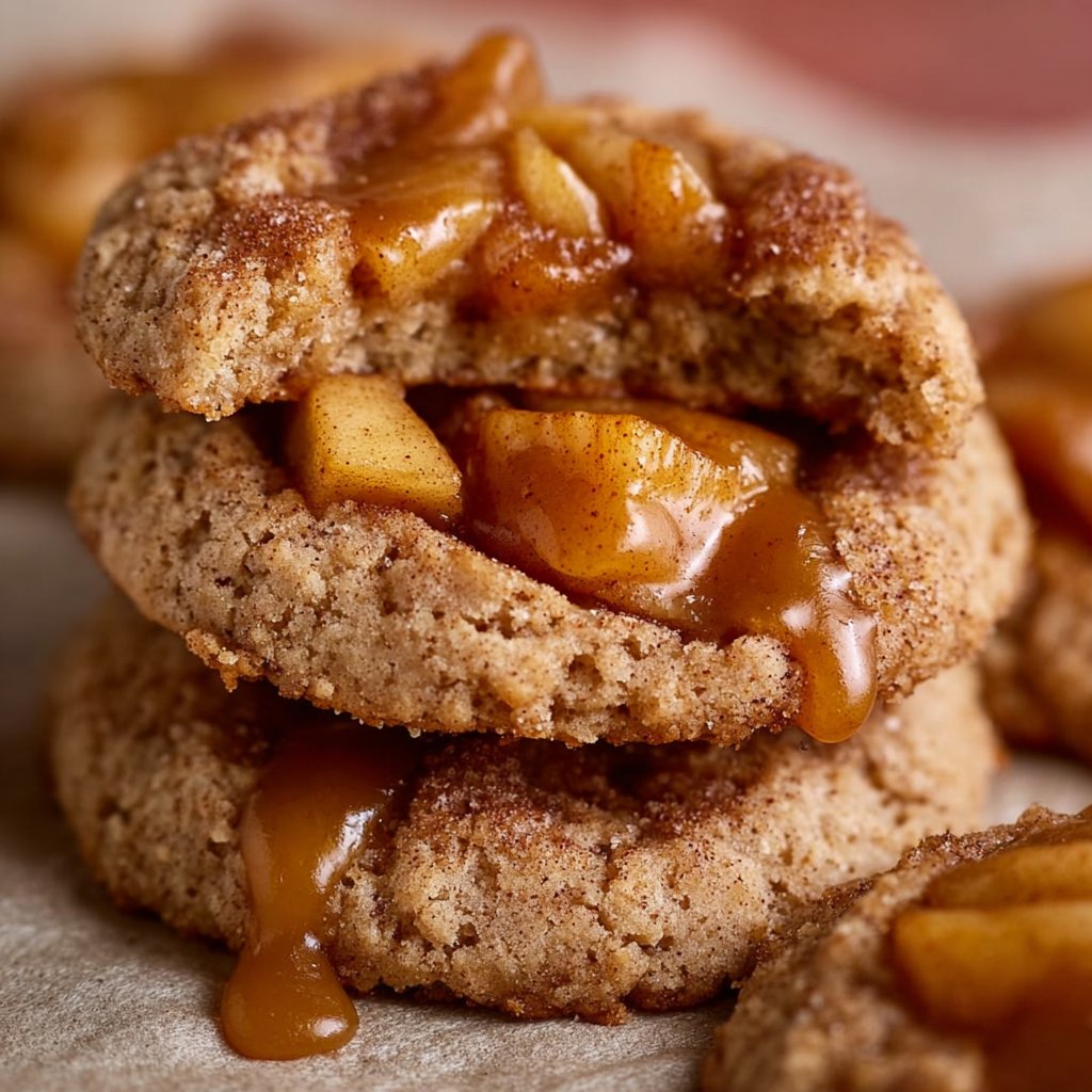 Easy Vegan Apple Pie Cookies