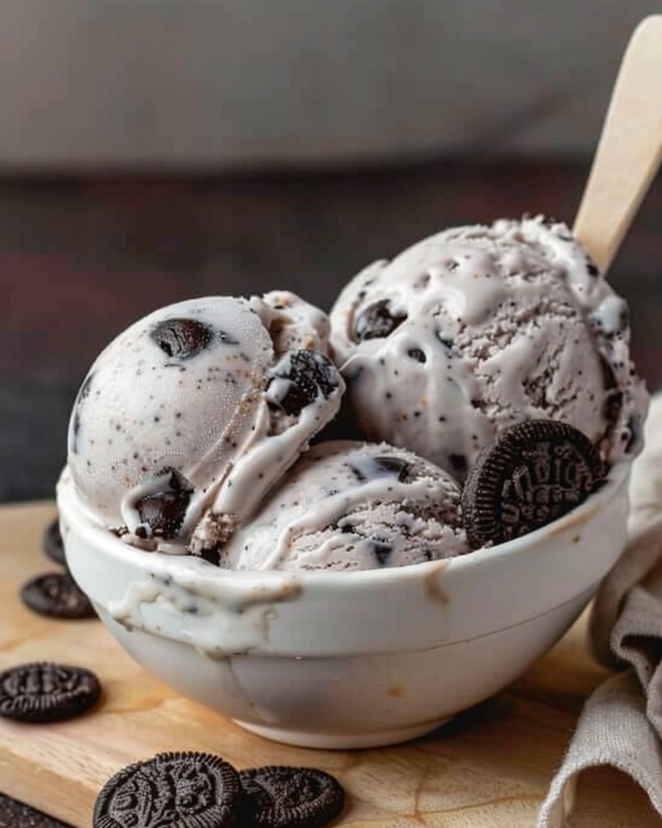 Protein Cookies and Cream Ninja Creami Ice Cream 3 Protein Cookies and Cream Ninja Creami Ice Cream