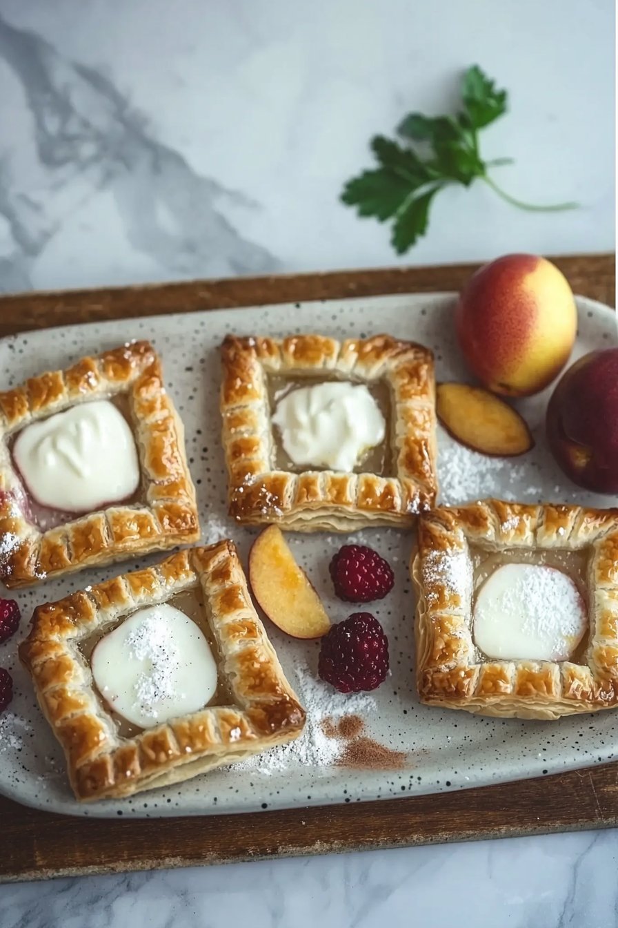 Hausgemachte Obst-Teigtarts