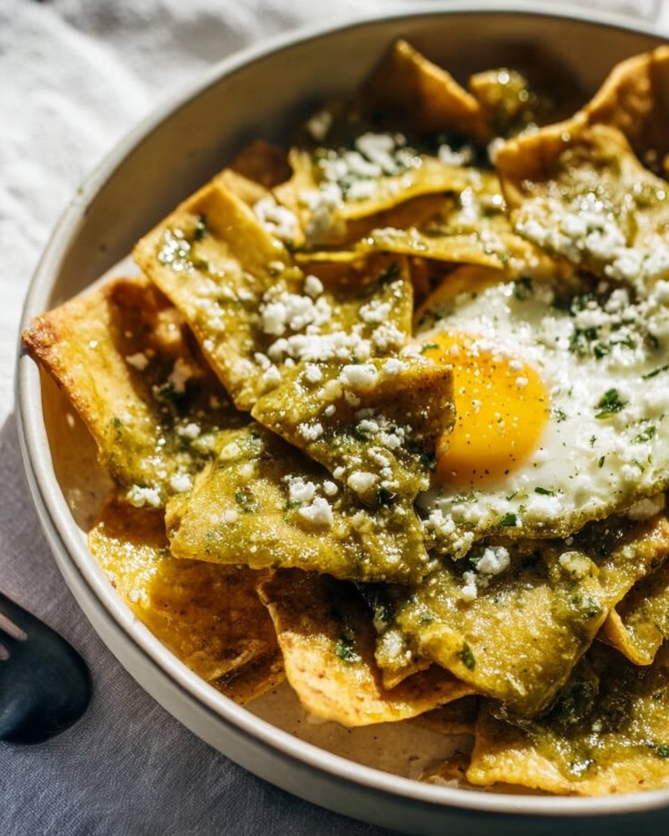 Green Chilaquiles