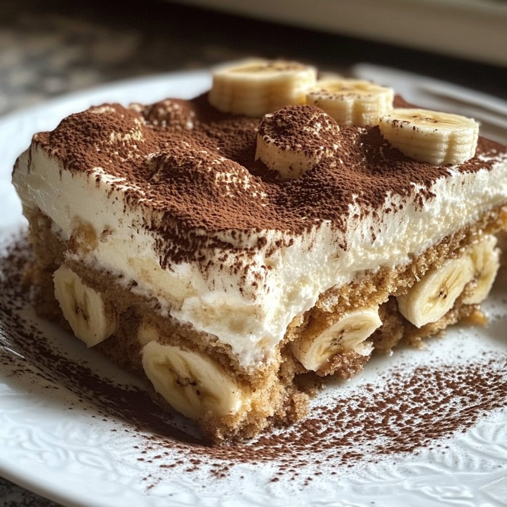 Banana Tiramisu: 7 Irresistible Layers of Blissful Flavor