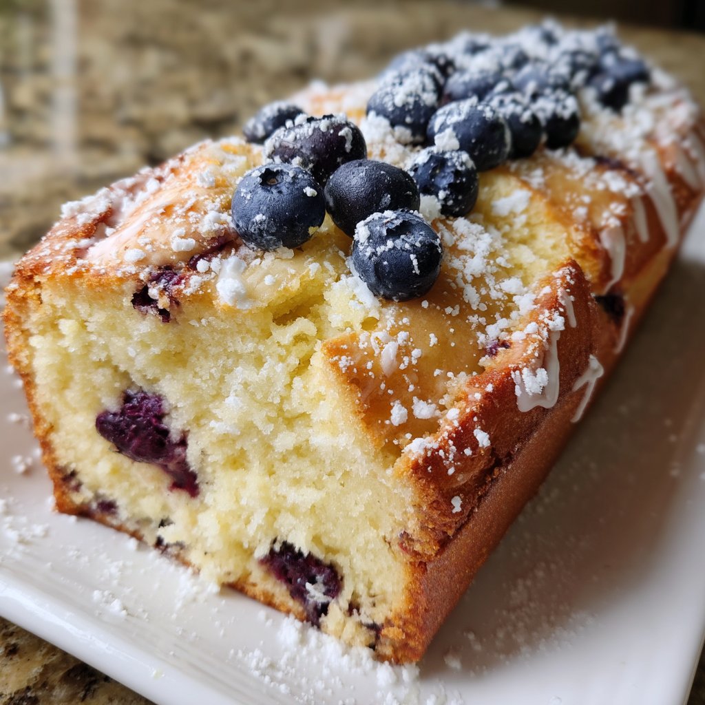 Lemon Blueberry Ricotta Loaf 6 Lemon Blueberry Ricotta Loaf