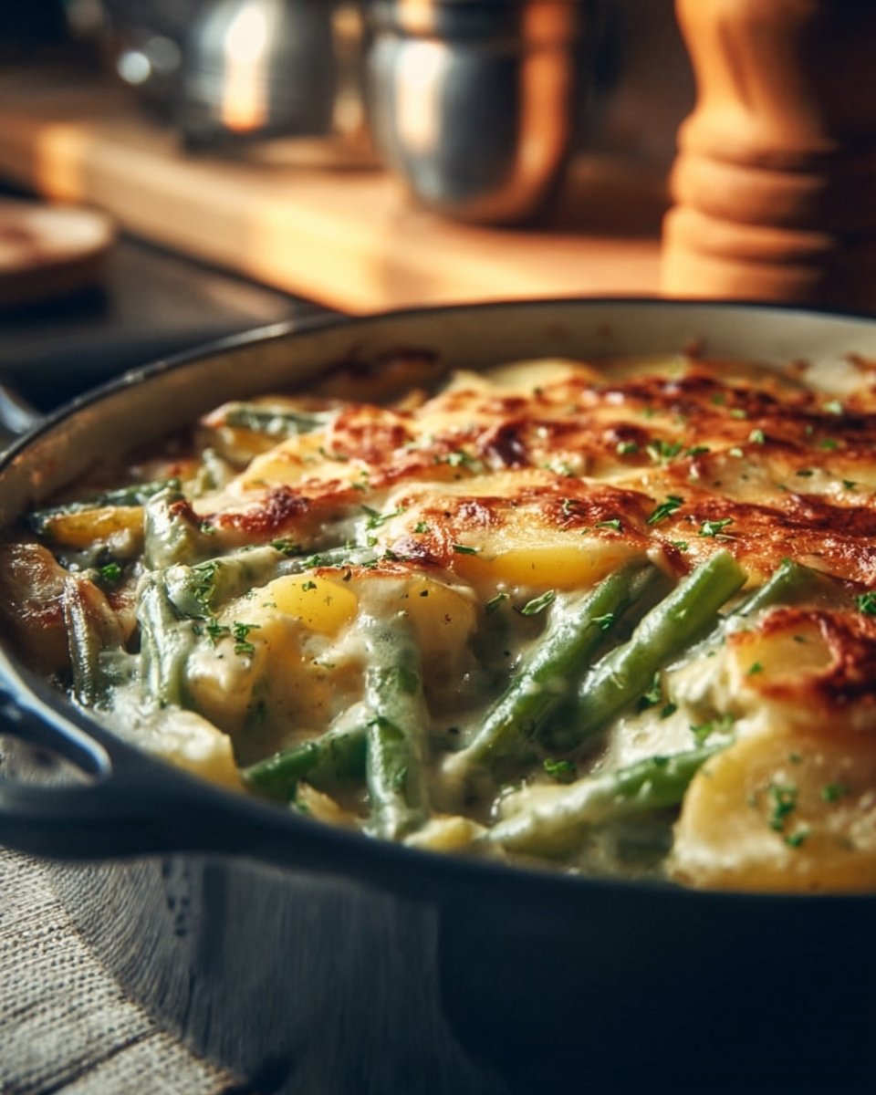 Green Bean Casserole with Potatoes