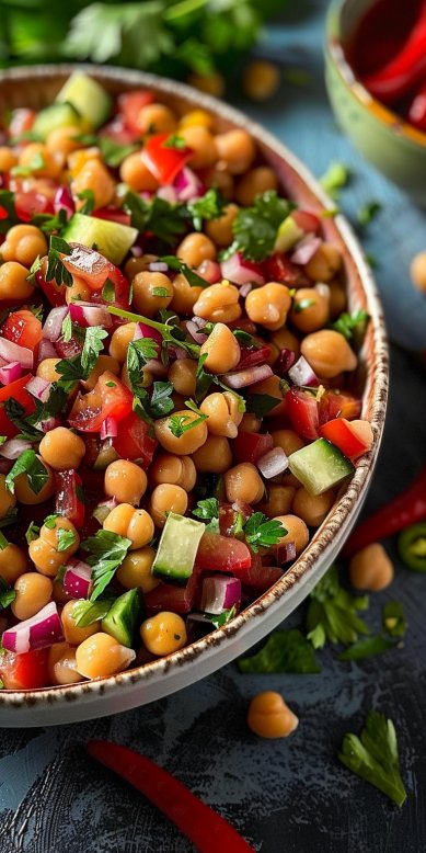 Salade de pois chiches