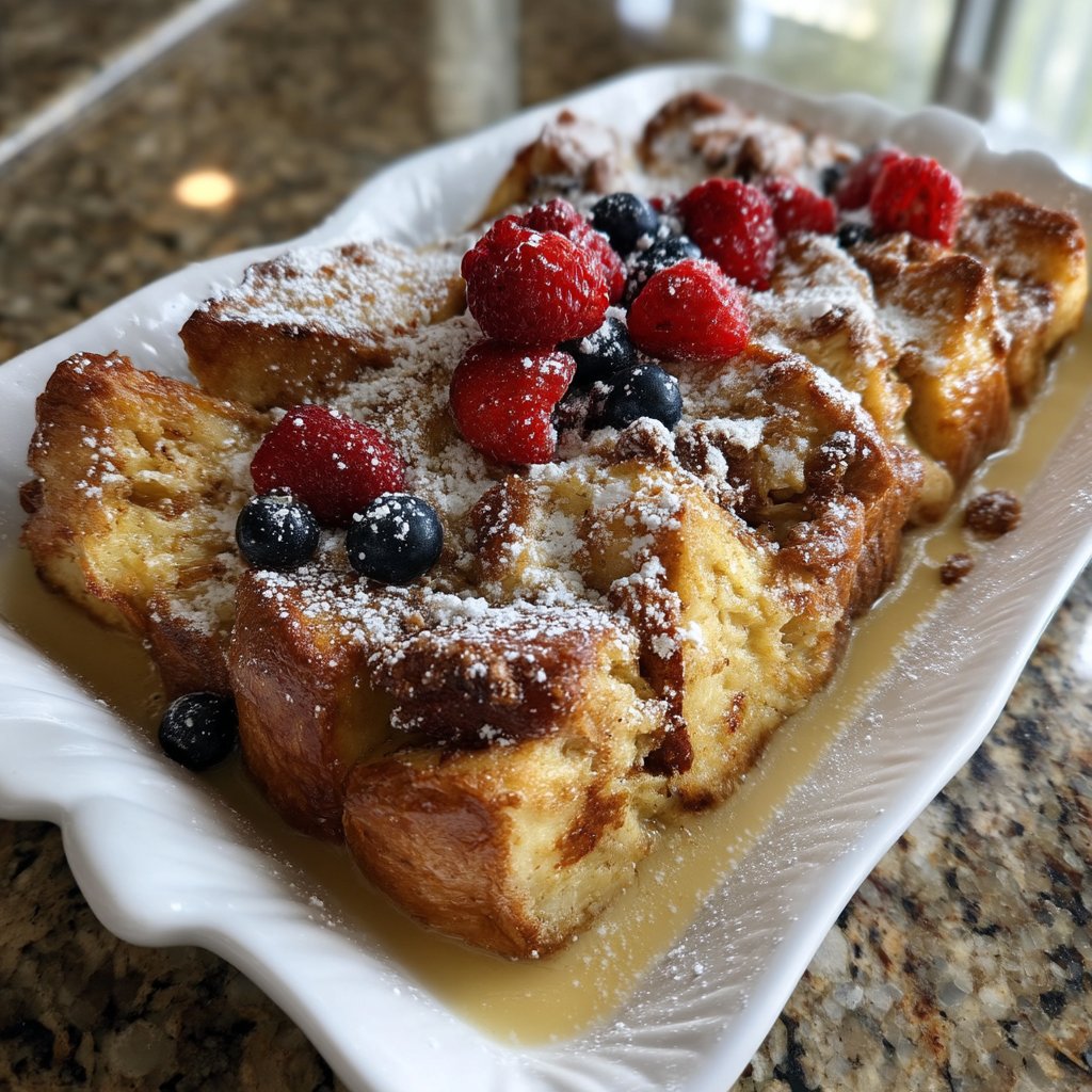 Mother’s Day Brunch French Toast Casserole 2 Mother’s Day Brunch French Toast Casserole