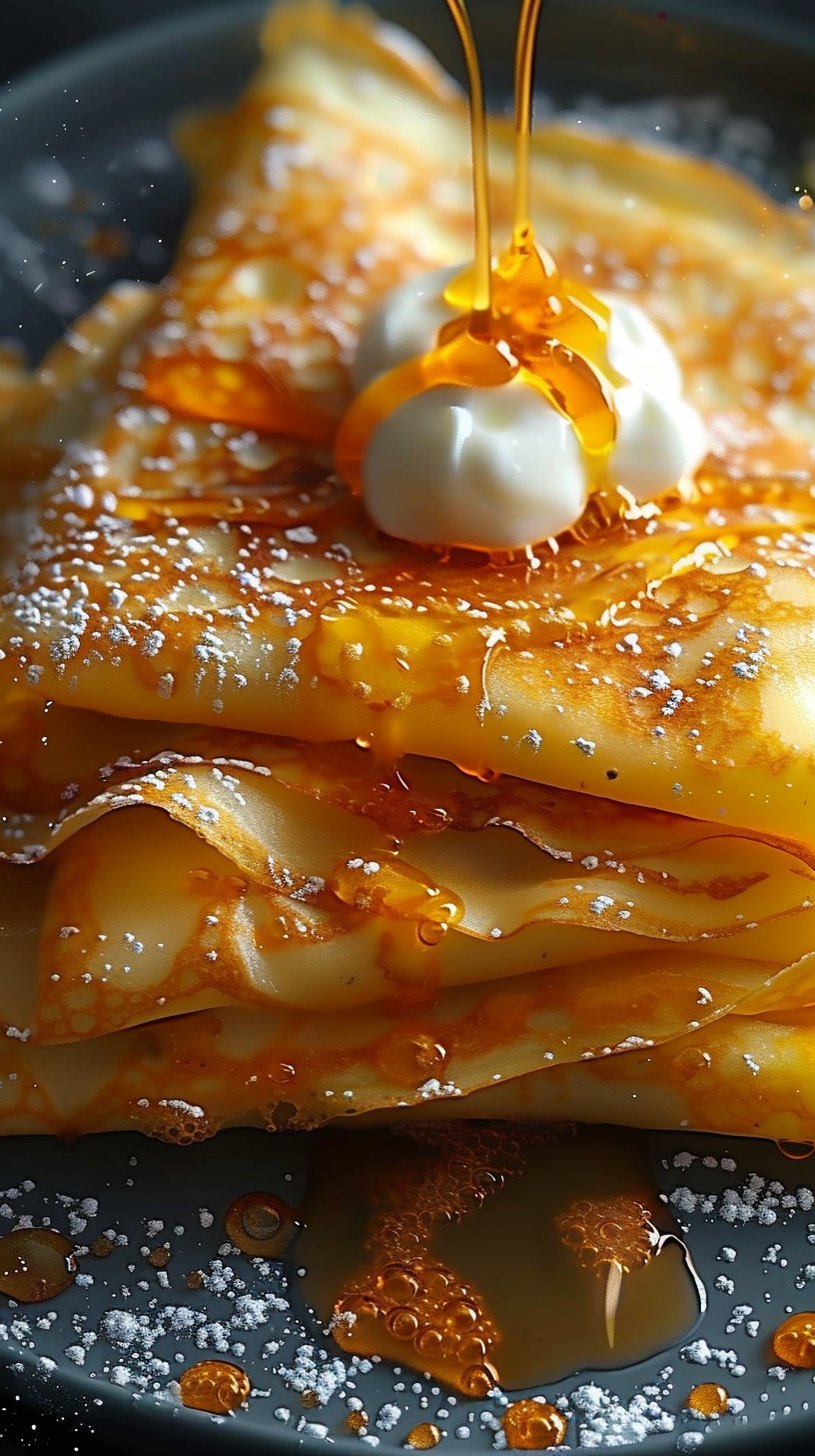 Crêpes Suzette Flambées