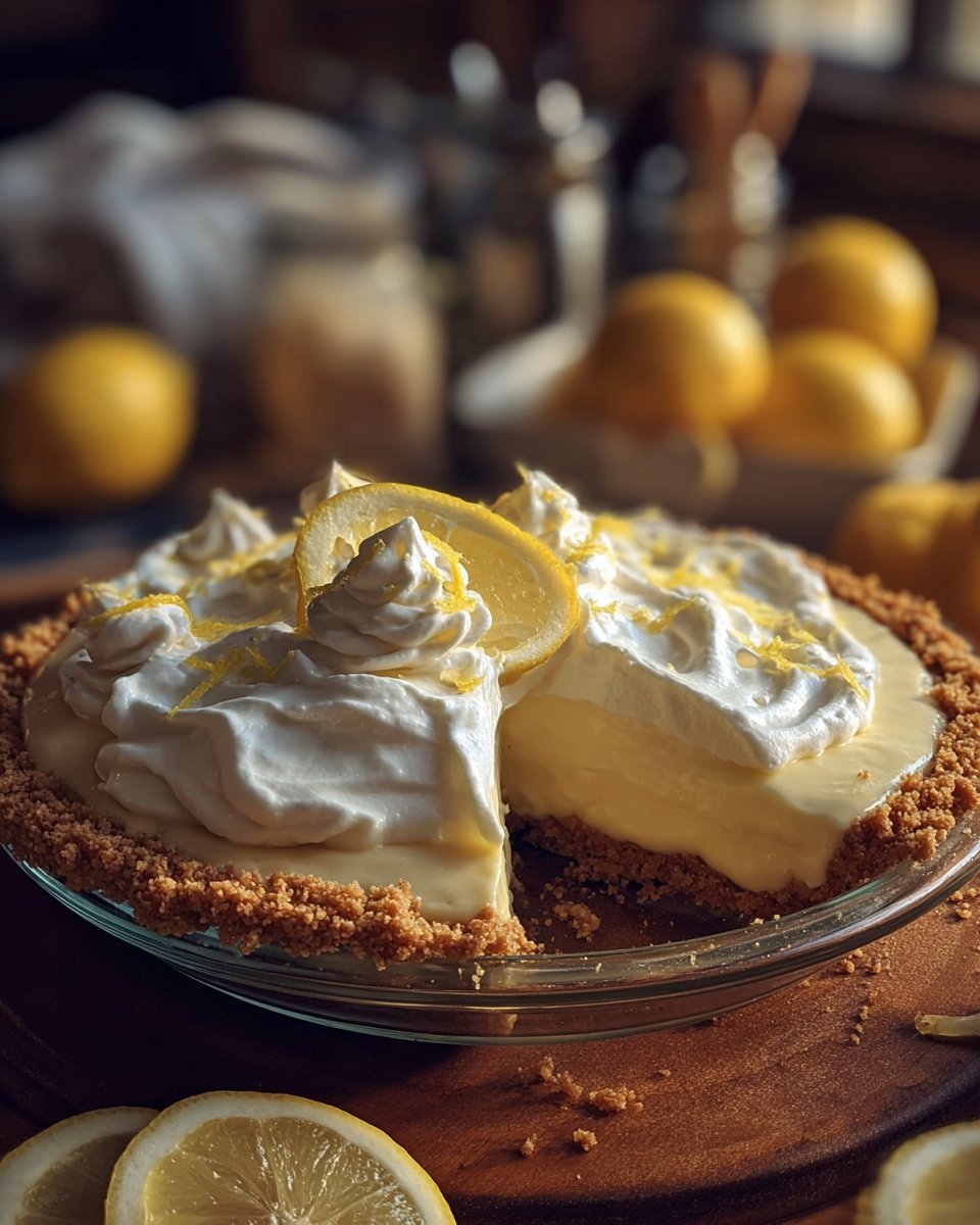 Easy Lemon Cream Cheese Pie