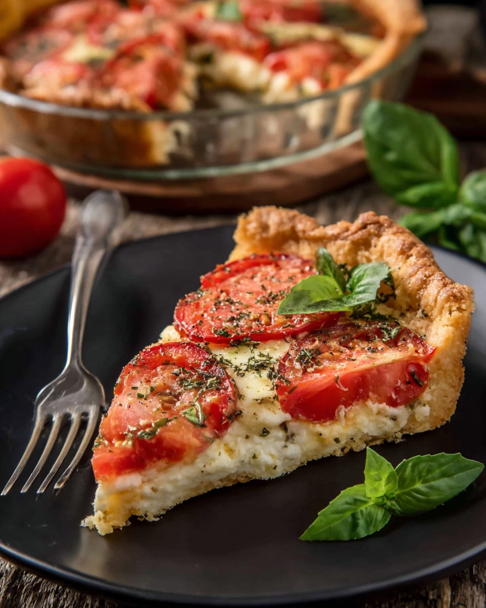 Caprese Tart