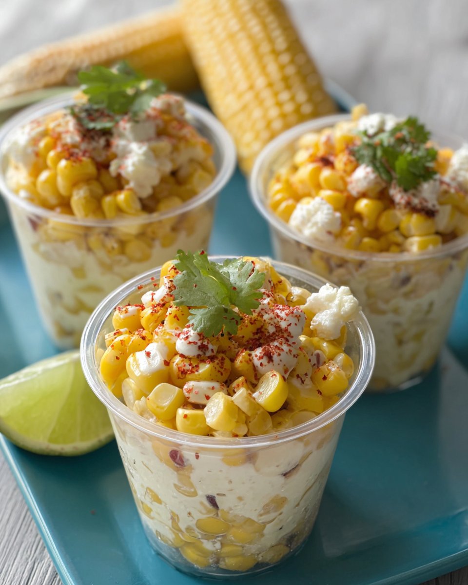 Mini Street Corn Cups