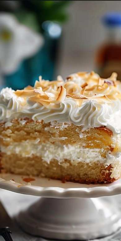 Gâteau à la Crème de Noix de Coco
