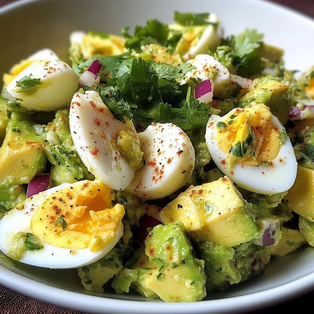 Egg Avocado Salad: 7 Reasons You'll Love This Creamy Delight