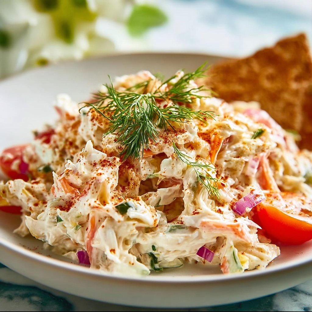 Easy Crab Salad