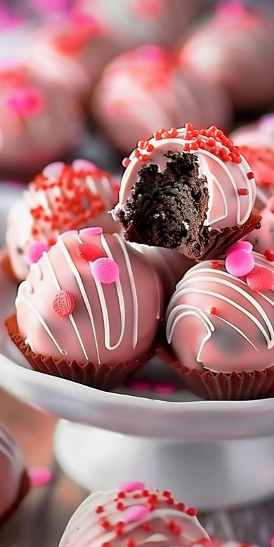 Truffes Oreo Faciles Saint-Valentin