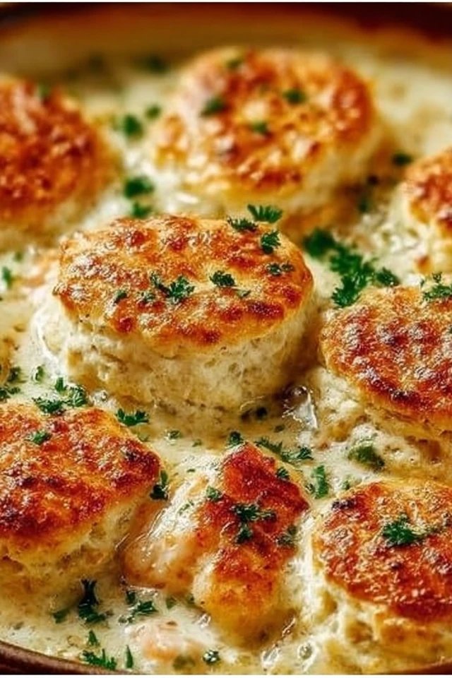 Red Lobster Biscuit Chicken Pot Pie