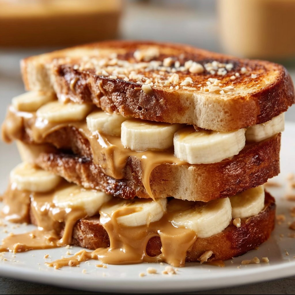 Grilled Peanut Butter Banana