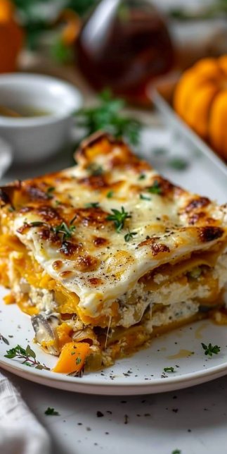 Lasagne de courge butternut