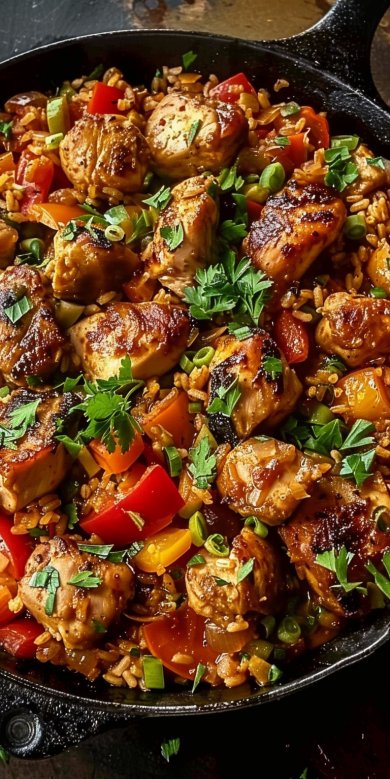 Jambalaya au Poulet : Un Voyage Culinaire