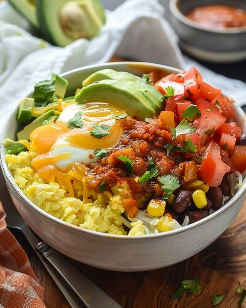 Breakfast Burrito Bowl 3 Breakfast Burrito Bowl