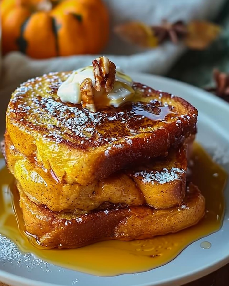 Fall Pumpkin French Toast
