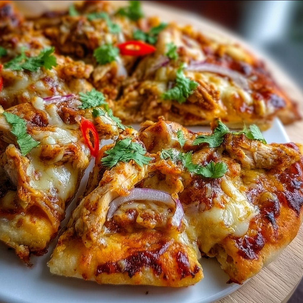 Thai Chicken Pizza