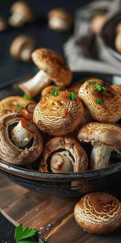 Champignons airfryer : recette rapide et savoureuse