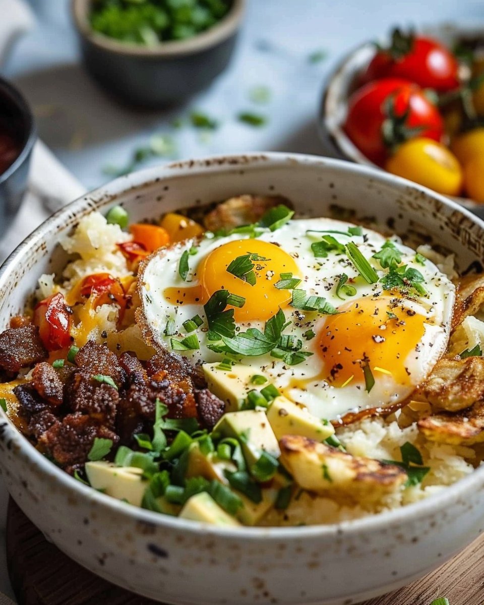 Hash Brown Breakfast Bowls 3 Hash Brown Breakfast Bowls