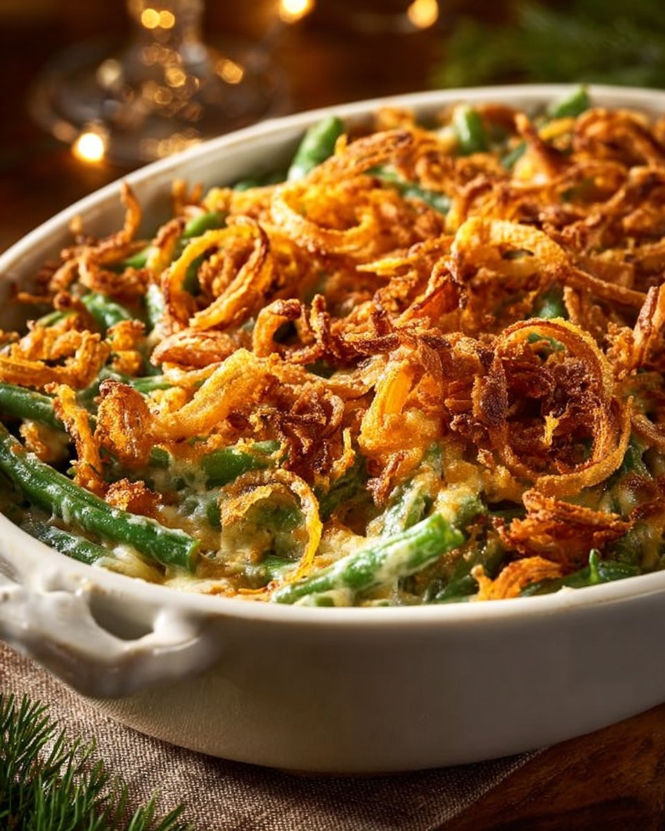 Homemade Ina Garten Green Bean Casserole