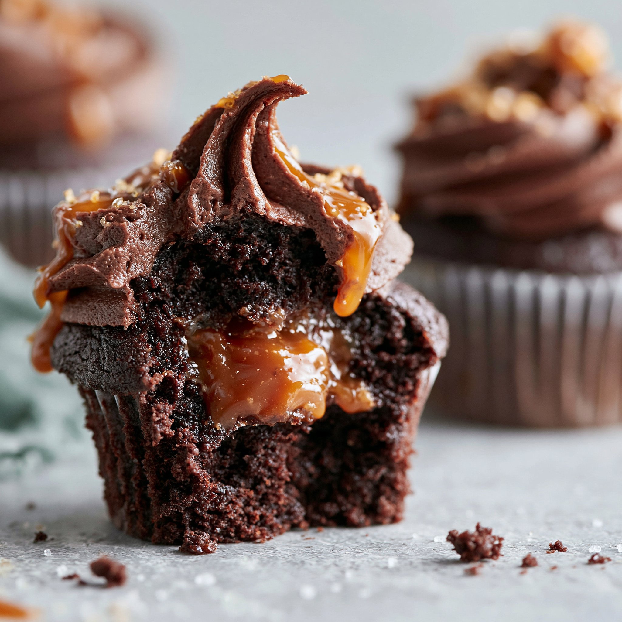 Chocolate Caramel Cupcakes You Can’t Miss