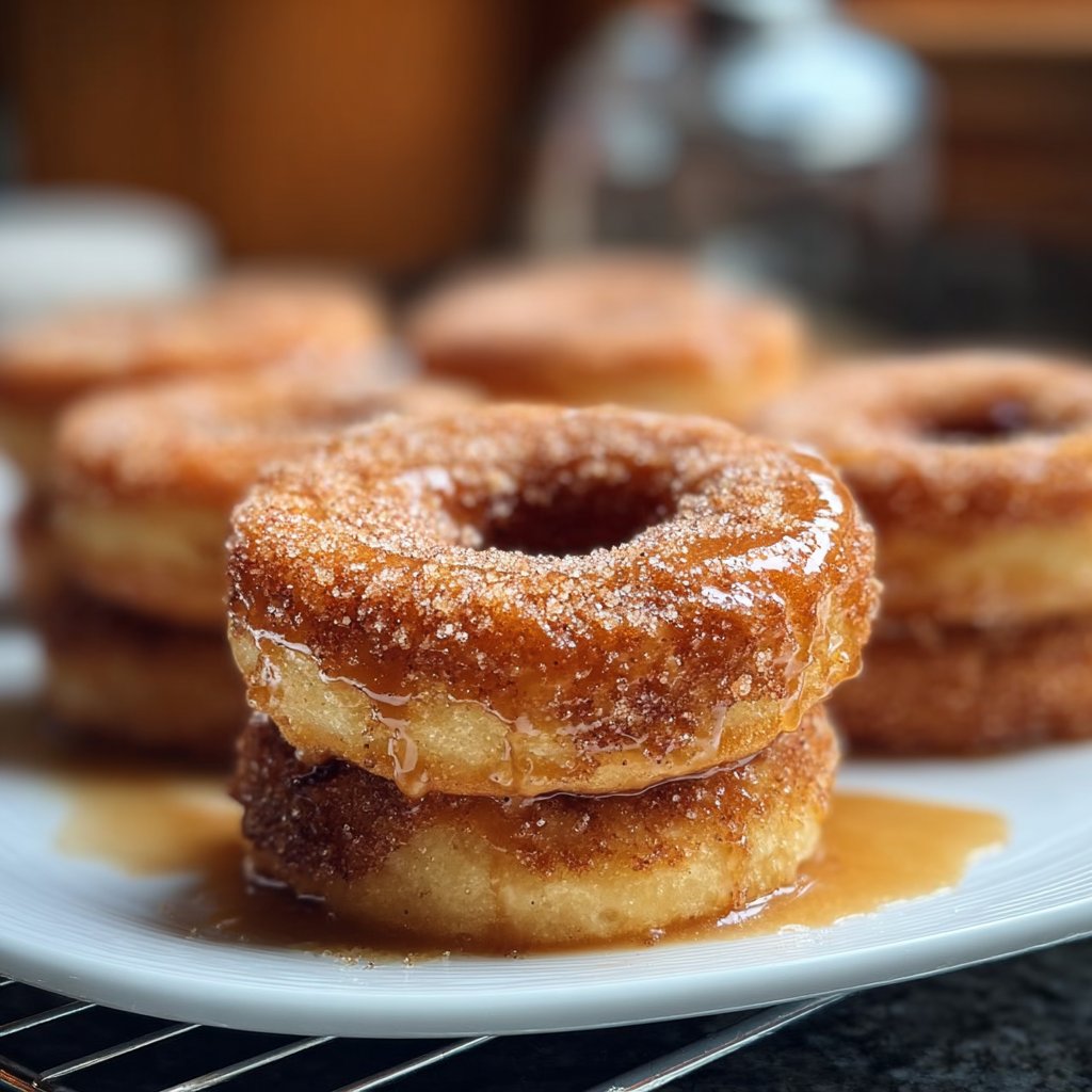 Cinnamon Sugar Doughnuts
