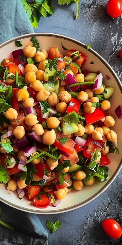 Salade de pois chiches