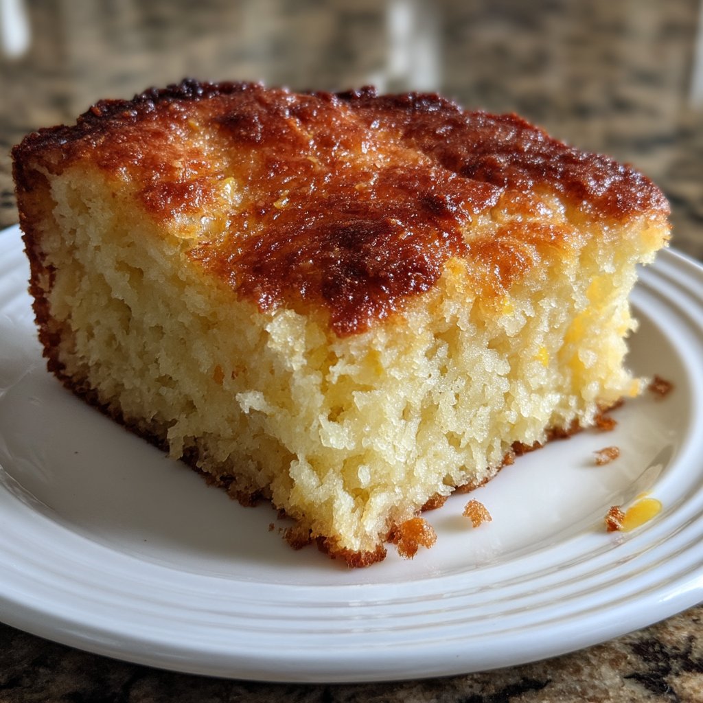 Easy Orange Vanilla Snack Cake