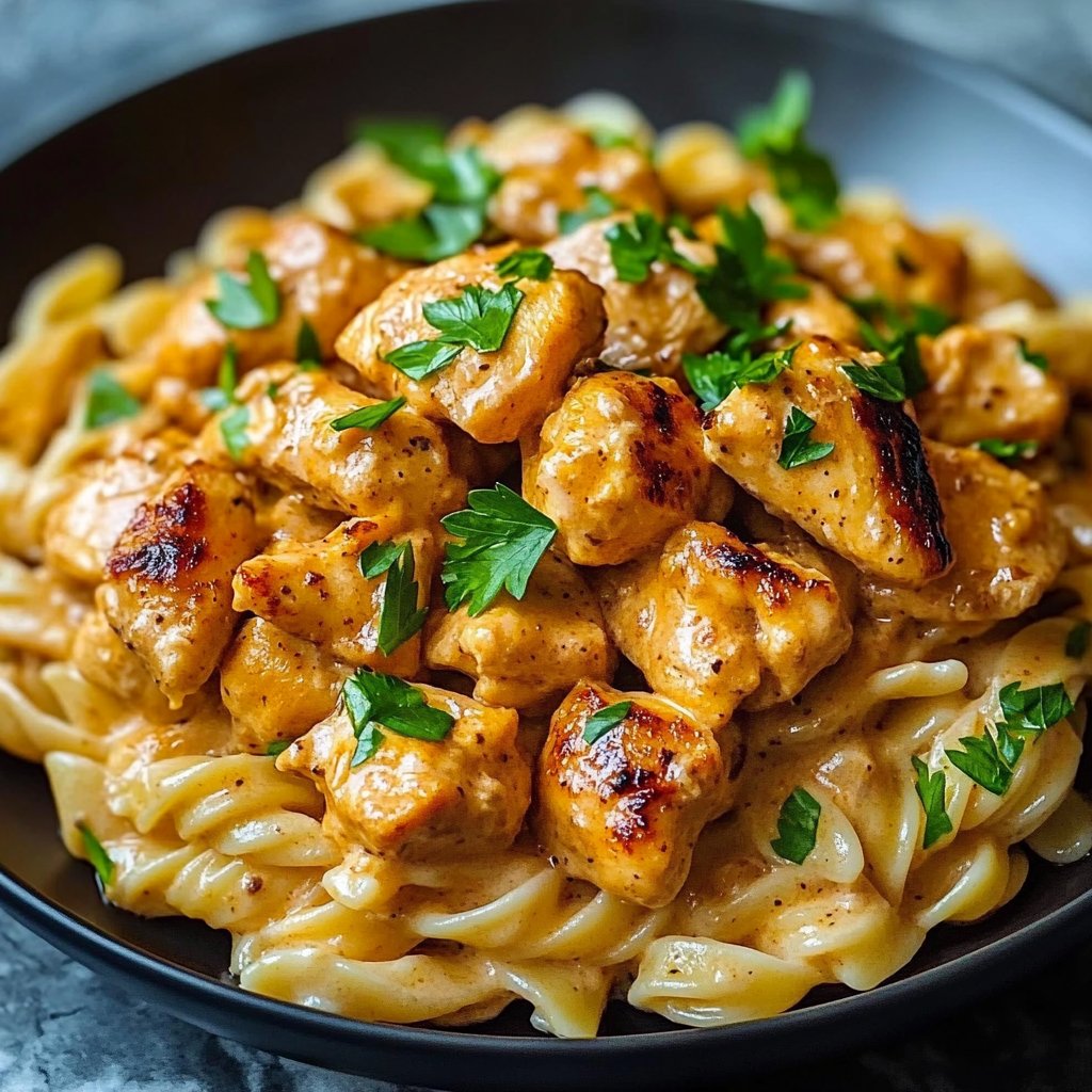 Cowboy Butter Chicken Linguine