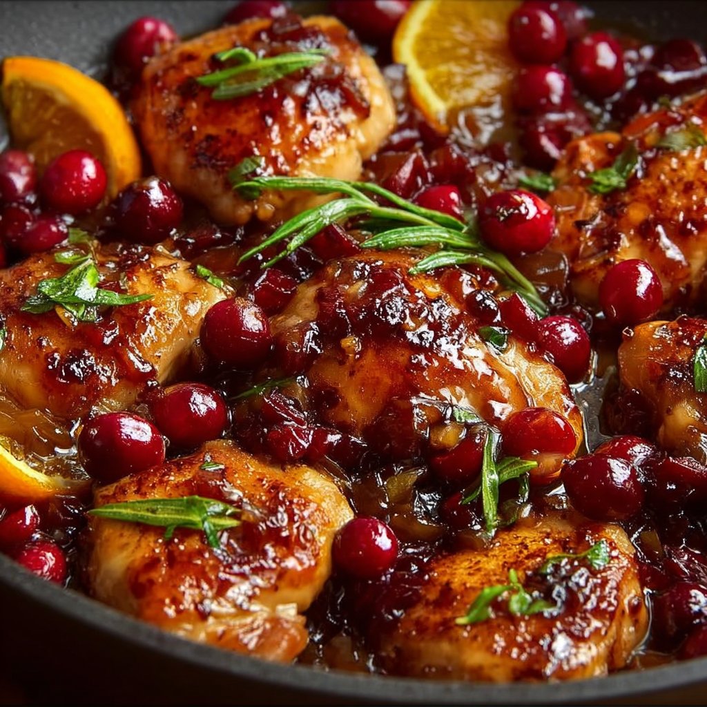 Cranberry Orange Chicken