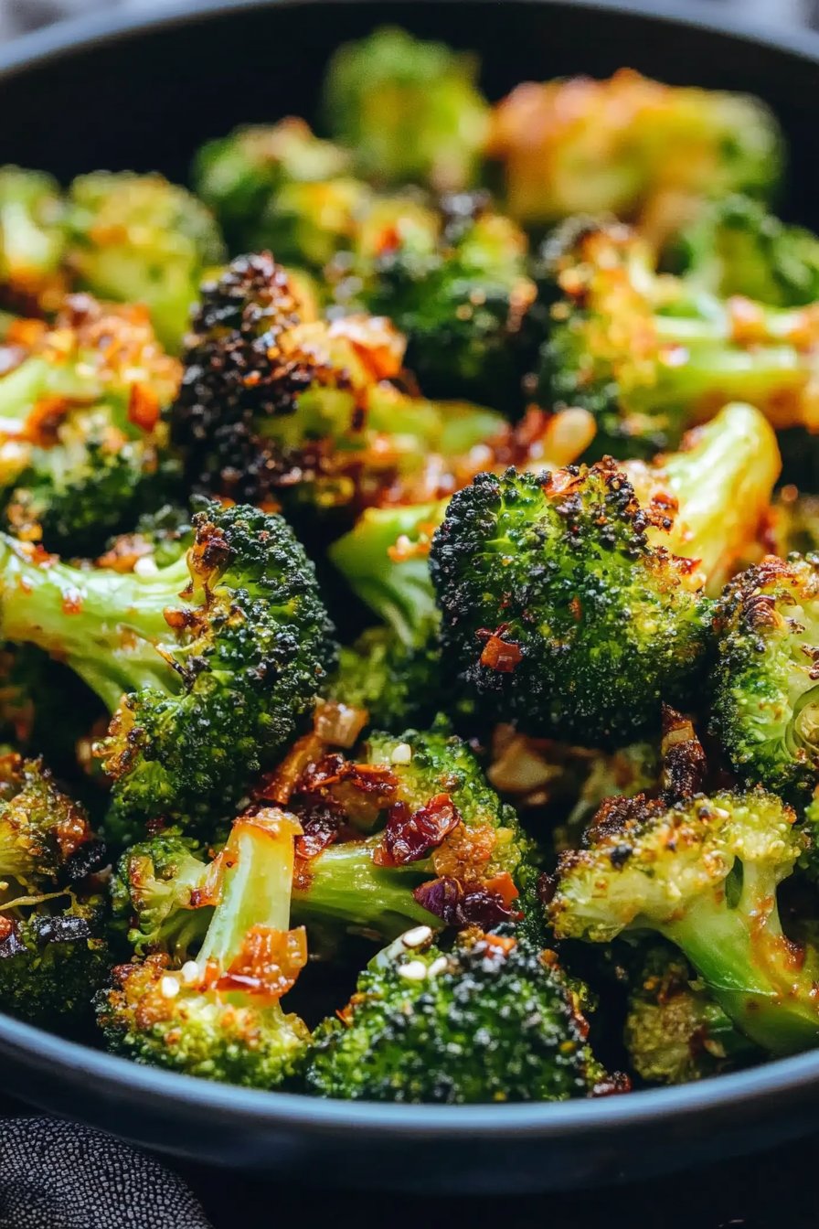 Sweet Chilli Roasted Broccoli