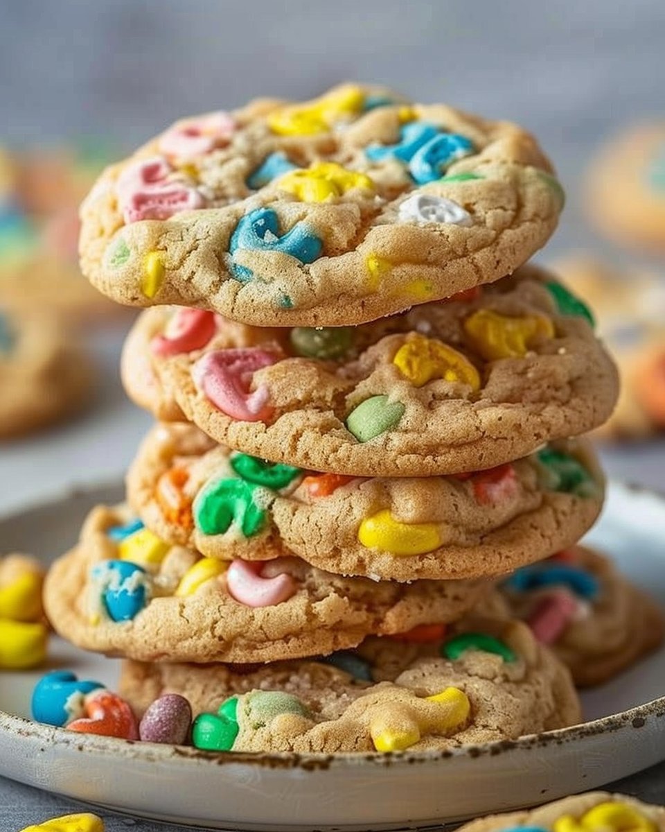 Lucky Charms Cookies 2 Lucky Charms Cookies