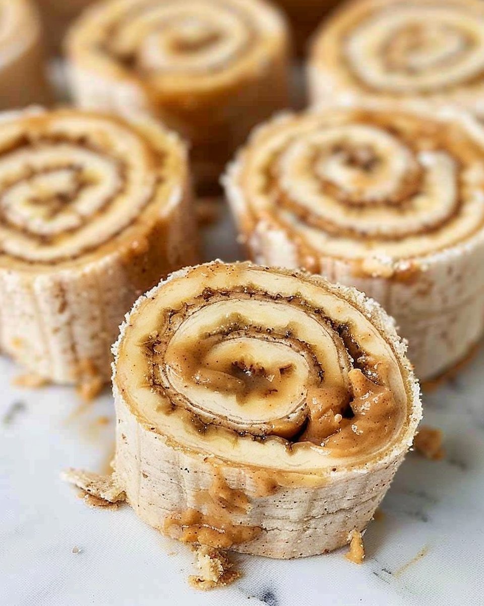 Banana & Peanut Butter Roll-Ups