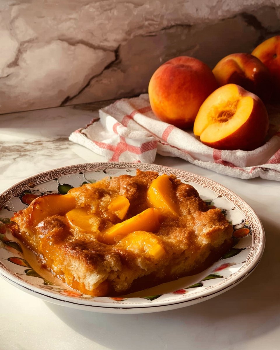 Southern Peach Cobbler