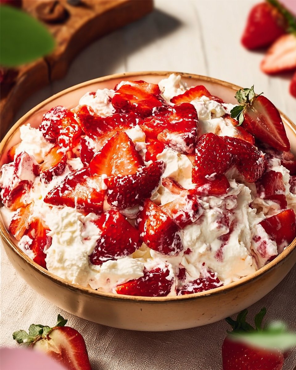 Strawberry Cheesecake Salad