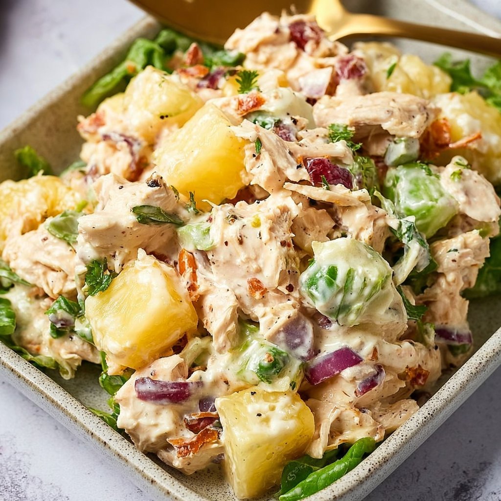 Pineapple Chicken Salad