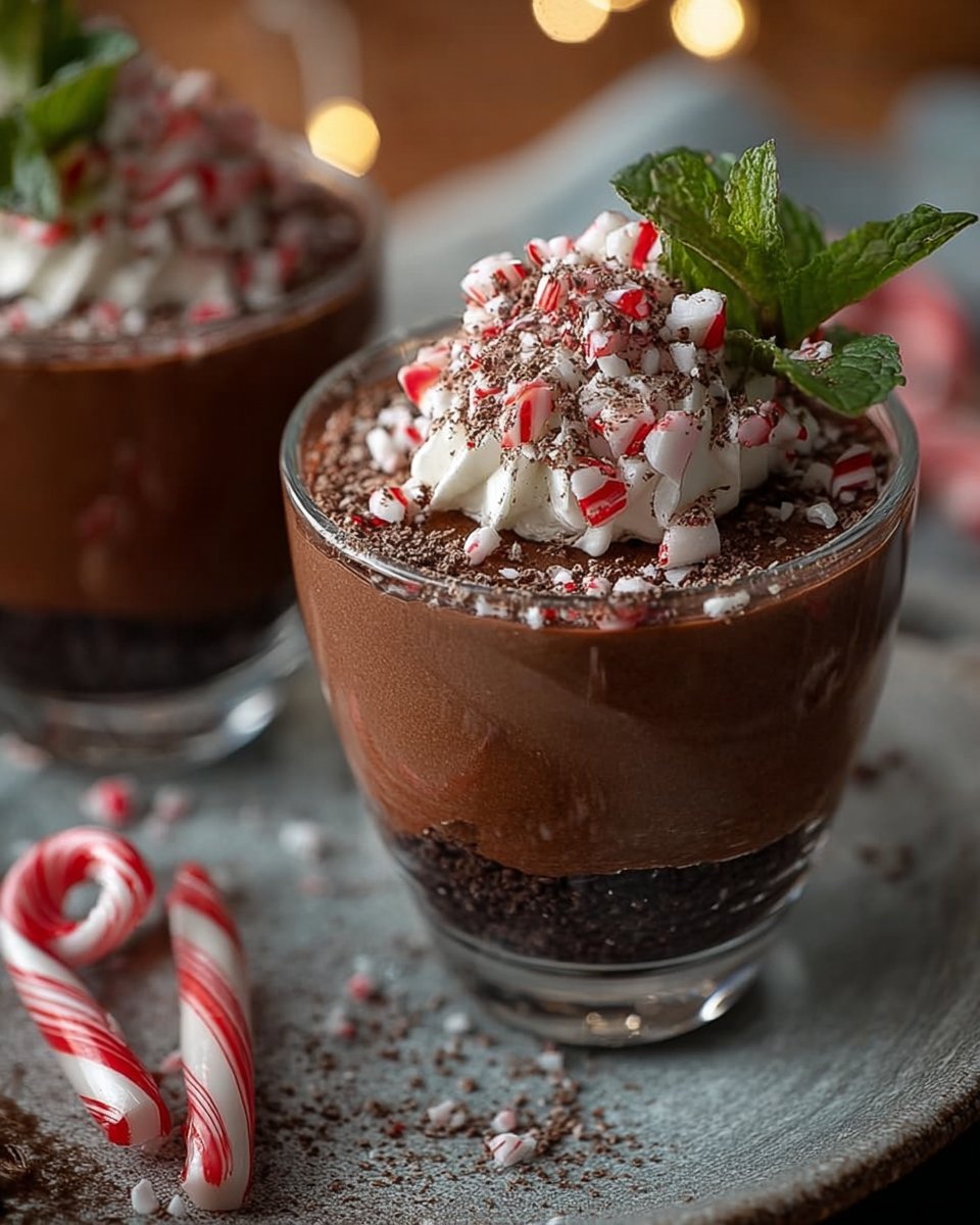 Chocolate Peppermint Mousse
