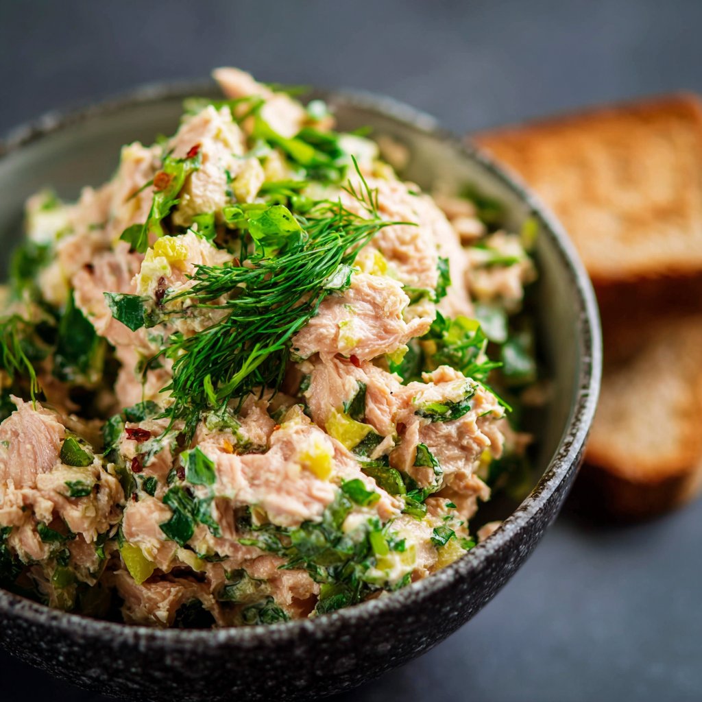 Canned Salmon Salad