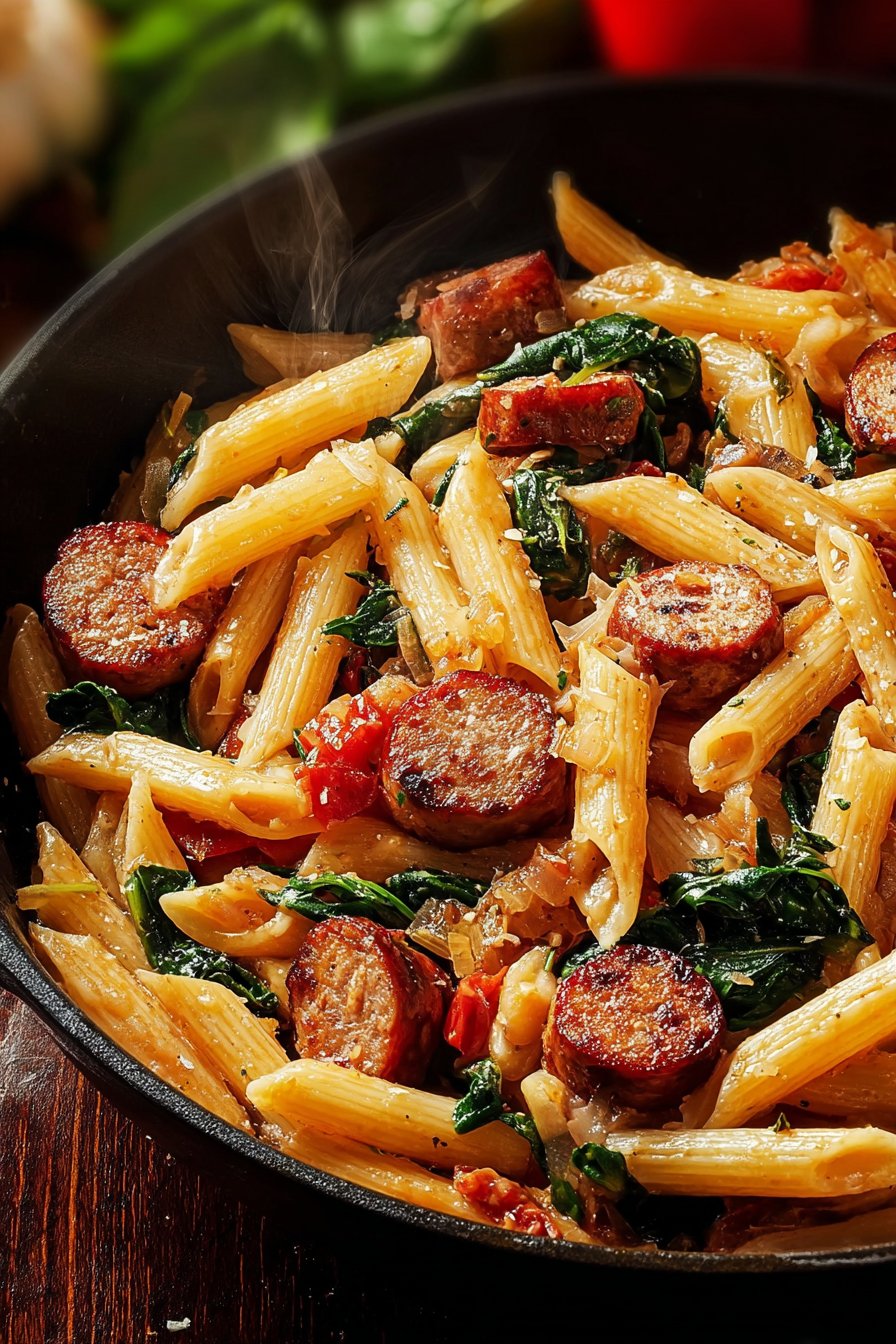 Cajun Sausage Pasta