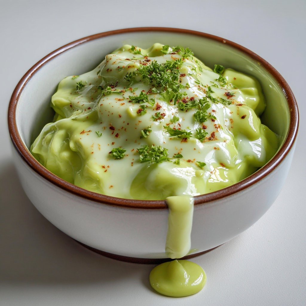 Avocado Lime Salad Dressing (Dairy-Free Creaminess)